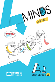 4Minds A2 Split Edition A Student’s Book & Workbook & Grammar Book (DigiBooks App)