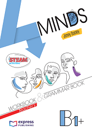 4Minds B1+ Workbook and Grammar - Teacher's Book (with DigiBooks App)