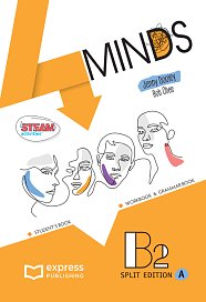 4Minds B2 Student's Book, Workbook & Grammar Book - (Split Edition A) (with DigiBook App)