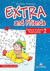 Extra and Friends 2 Primary 1st Cycle - Picture & Word Flashcards
