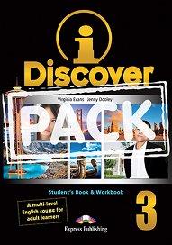 iDiscover 3 - Student's Book & Workbook Adult Learners (with Downloadable ieBook & DigiBooks App)