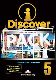 iDiscover 5 - Student's Book & Workbook Adult Learners (with downloadable ieBook & DigiBooks App)