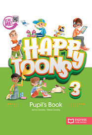 Happy Toons 3 Pupil's Book With DigiBook App