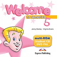 Welcome to America 5 - multi-ROM (Student Audio CD / DVD Video PAL)