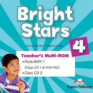 Bright Stars 4 - Teacher's Multi - ROM (Class CDs, DVD PAL)