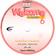 Welcome to America 6 Student Book & Workbook - DVD Video PAL