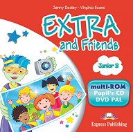 Extra and Friends Junior B - multi-ROM (Audio CD / DVD Video PAL)