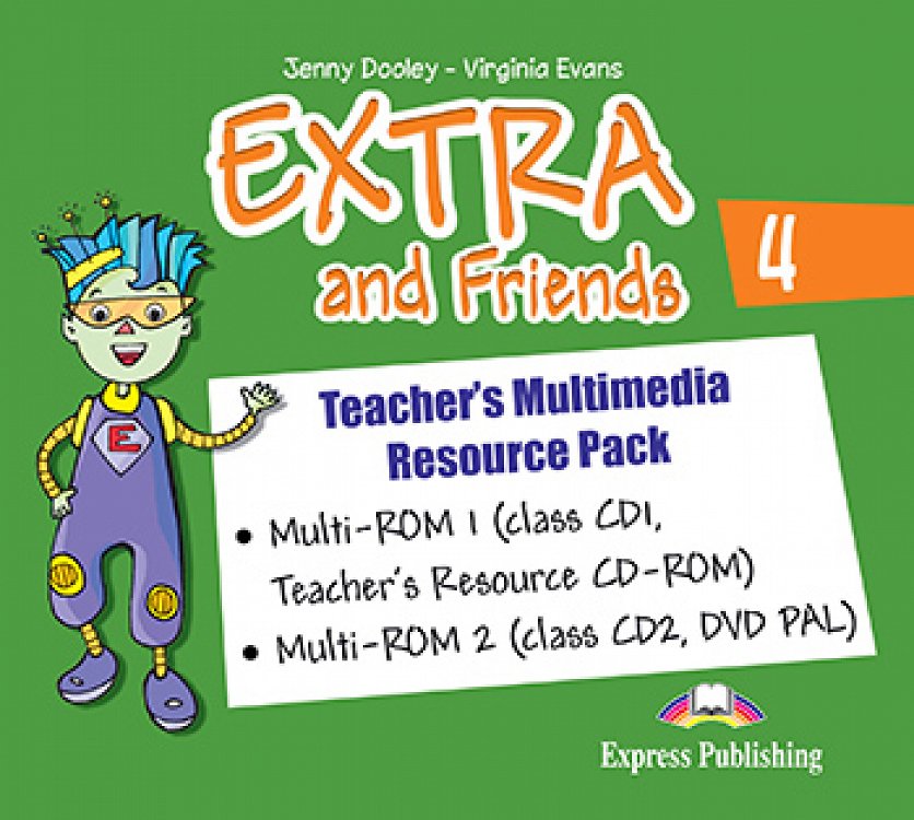Extra and Friends 4 Primary 2nd Cycle - Teacher's Multimedia Resource Pack (PAL)