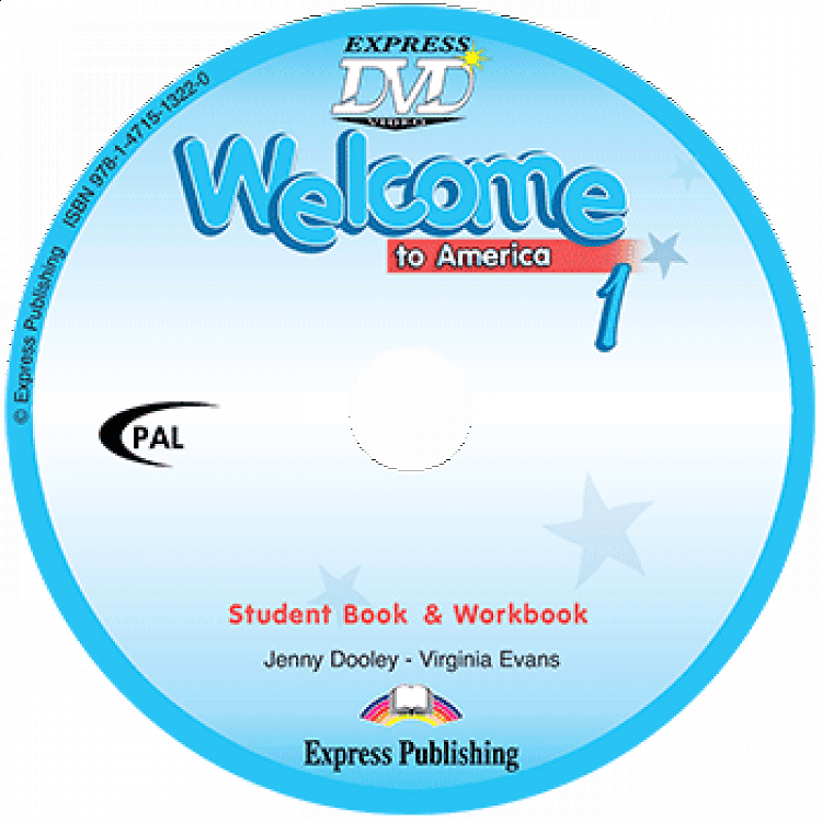 Welcome to America 1 Student Book & Workbook - DVD Video PAL