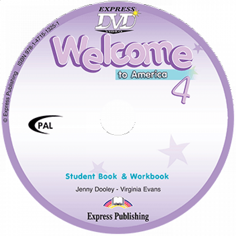 Welcome to America 4 Student Book & Workbook - DVD Video PAL