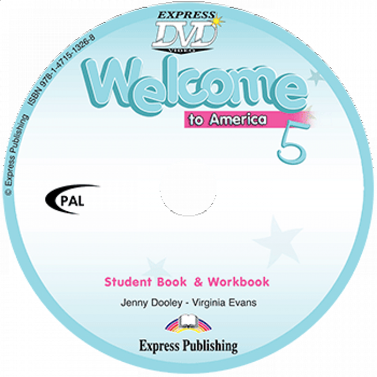 Welcome to America 5 Student Book & Workbook - DVD Video PAL
