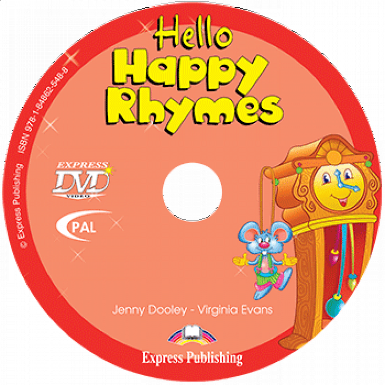Hello Happy Rhymes - DVD PAL