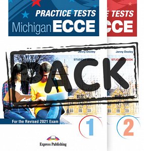 Practice Tests for the Michigan ECCE  for the Revised 2021 Exam - STUDY PACK 1 & 2