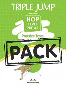 Triple Jump Hop Level Pre A1 Practice Tests (with DigiBooks App)