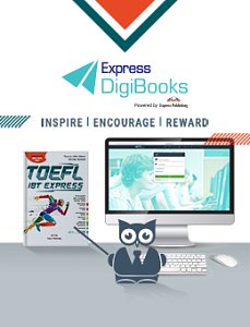 TOEFL iBT EXPRESS updated for the New 2023 Test- DIGIBOOKS APPLICATION ONLY