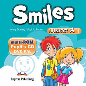 Smiles Junior A - multi-ROM (Pupil's Audio CD / DVD Video PAL)