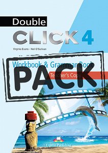 Double Click 4 - Workbook & Grammar Book Teacher's (with DigiBooks)