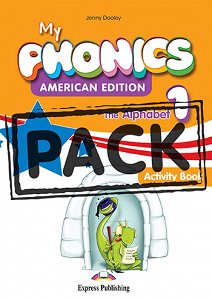 My Phonics 1 The Alphabet (American Edition) - Activity Book (with DigiBooks App)