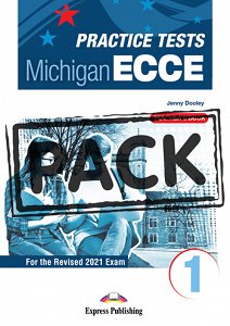 Practice Tests for the Michigan ECCE 1 for the Revised 2021 Exam - Teacher's Book (with DigiBooks App)