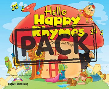 Hello Happy Rhymes - Pupil's Pack