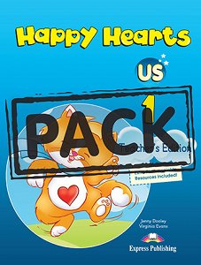 Happy Hearts US 1 - Teacher's Edition (interleaved with Posters)