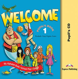 Welcome 1 - Pupil's Audio CDs (Songs, Alphabet, Play)