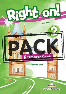 Right On! 2 - Grammar Book (Student's with DigiBooks App) (Gr.)